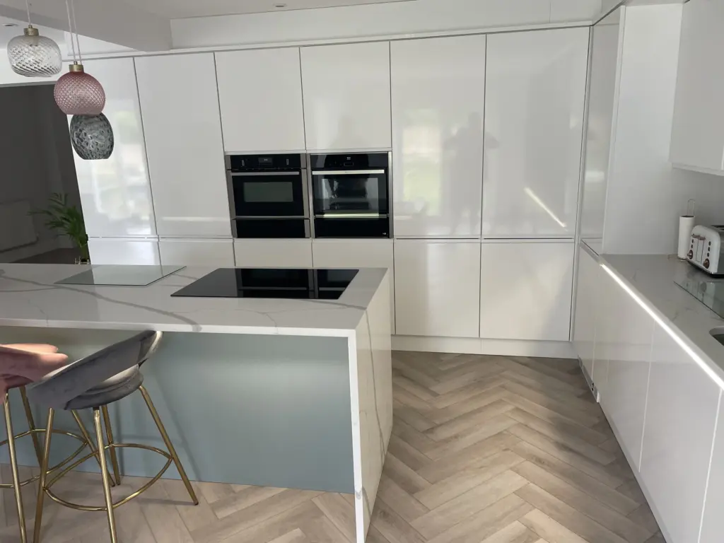 Custom Splashback Installation