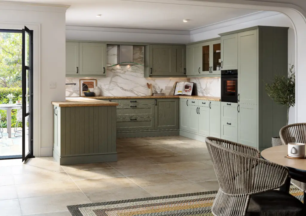 Rydal Reed Green Bespoke Larder & Pantry Design